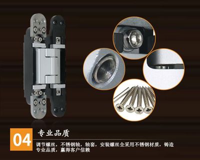 【神岡供應(yīng)出口品質(zhì) 隱藏式三維可調(diào)靜音合頁 180度暗藏隱形鉸鏈】價格_廠家 - 中國供應(yīng)商